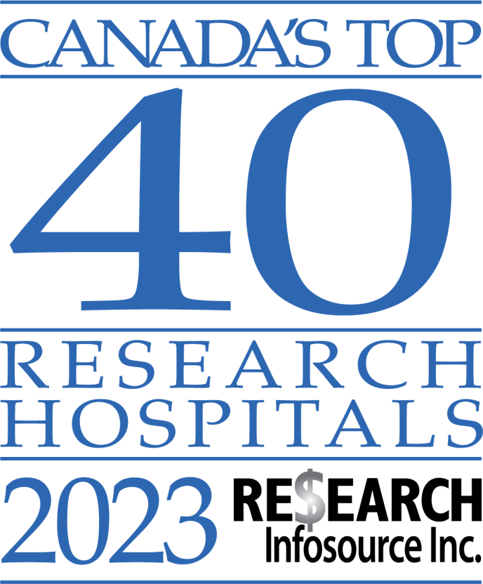 Top 40 Research Hospitals logo 2023