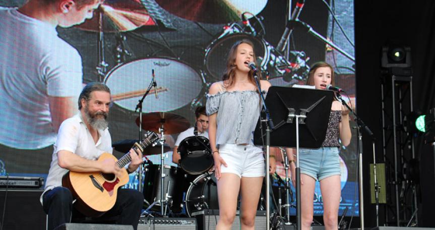 Twisted Melody Performing at RBC Bluesfest