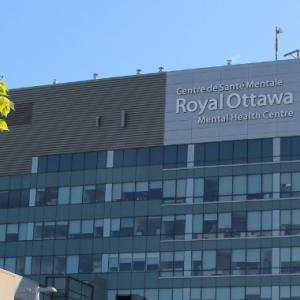 L'édifice principale du Centre de santé mentale Royal Ottawa