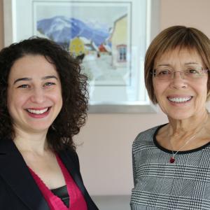Dr. Kim Corace and Joanne Bezzubetz