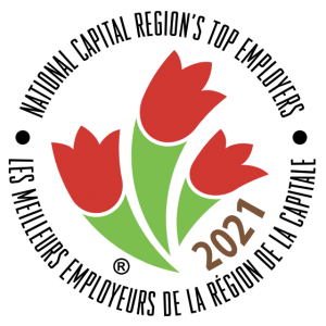 Logo de les Meilleurs employeurs de la région de la capitale nationale 2021